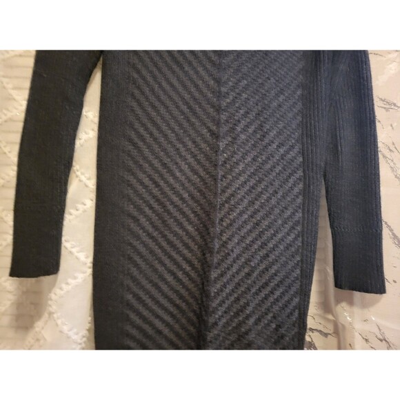 Eddie Bauer Sweater Zip Cotton Long Cardigan Womens L Grandma Preppy Teacher - Picture 16 of 16